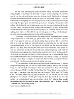 Vốn lưu động và các biện pháp nâng cao hiệu quả sử dụng vốn lưu động ở Công ty THHH Vân tải và sửa chữa Otô Trường Thành