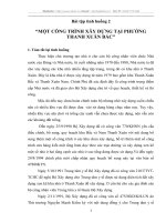 Bài tập tình huống 2