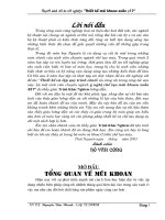 Thiết kế và lập trình quy trình côn