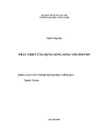 phát triển ứng dụng song song với openmp