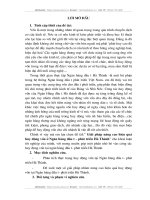 Giải pháp nâng cao hiệu quả huy động vốn ở Ngân hàng đầu tư phát triển Hà Thành