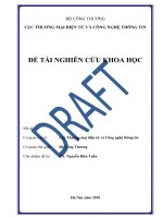 Nghiên cứu  ứng dụng giải pháp truyền thông điệp  trong thương mại điện tử