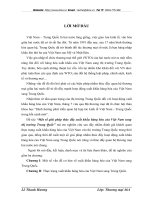 Một số giải pháp thúc đẩy xuất khẩu hàng hóa của Việt Nam sang thị trường Trung Quốc