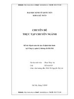 Hạch toán tài sản cố định hữu hình  tại Công ty quản lý đường sắt Hà Hải