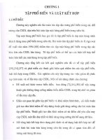 nghiên cứu và phát triển một số thuật giải, mô hình ứng dụng khai thác dữ liệu 3