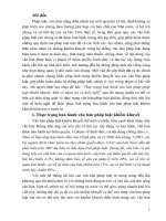 Thực trạng ban hành văn bản pháp pháp luật khiếm khuyết- Một số nhận xét và kiến nghị