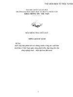 Công tác xuất bản sách báo ở Việt Nam