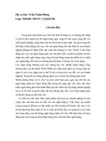 Một số giải pháp hoàn thiện công tác chấm điểm tín dụng và xếp hạng doanh nghiệp tại Chi nhánh Ngân hàng Công thương khu vực Ba Đình”.