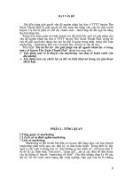 218 Dự án hỗ trợ cho giải pháp vấn đề nguồn nhân lực ở trung tâm y tế huyện Thọ Xuân Thanh Hoá