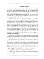 Hoàn thiện công tác hạch toán tiền lương và các khoản trích theo lương tại công ty cổ phần xây dựng và thương mại Thành An