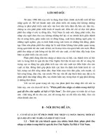 Phân phối thu nhập cá nhân trong thời kỳ quá độ lên chủ nghĩa xã hội ở Việt Nam