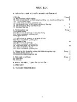 Báo cáo thực tập tại khách sạn Bông Sen