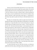 Hoạt  động kinh doanh đưa khách du lịch Việt Nam  đi du lịch nước  ngoài tại Công ty Cổ phần tổ chức dịch vụ Quốc tế Hà Nội (Hanoi Travel)