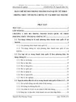 Hạn chế rủi ro trong thanh toán quốc tế theo phương thức tín dụng từ BIDV Hà Thành