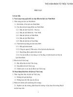 Khai thác du lịch tại Vân Long