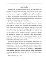 Giải pháp nhằm hoàn thiện hoạt động thanh toán xuất khẩu theo phương thức tín dụng chứng từ tại Ngân hàng Ngoại thương Việt Nam