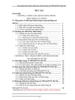 Giải pháp hoàn thiện chiến lược khách hàng tại NHNo&PTNT Hà Nội ”.