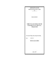 Nghiên cứu xác lập cơ sở địa lí cho việc sử dụng hợp lí lưu vực vịnh Cửa Lục