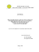 Khảo sát tình hình dịch hại trên xoài cát chu