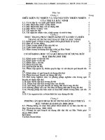 Thực trạng phát triển kinh tế xã hội và hiện trạng sử dụng đất đai ở thị xã Bắc Ninh