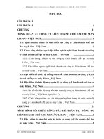 Tình hình tổ chức công tác kế toán tại công ty Liên doanh chế tạo xe máy Lifan _ Việt Nam.