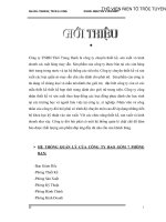 Quản lý nhân sự tiền lương