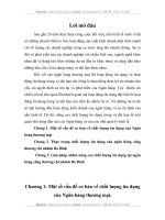 : Giải pháp nhằm nâng cao chất lượng tín dụng tại ngân hàng công thương chi nhánh Ba Đình