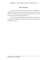 Tác động của đầu tư tới chuyển dịch cơ cấu kinh tế trên địa bàn tỉnh Vĩnh Phúc