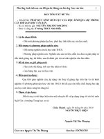 PHÁT HUY TÍNH TÍCH CỰC CỦA HỌC SINH QUA HỆ THỐNG CÂU HỎI DẠY HỌC VĂN BẢN