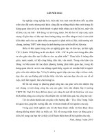 Tìm hiểu những nội dung và phương pháp giáo dục học sinh mà các giáo viên chủ nhiệm lớp đã thực hiện được ở trường THPT DL Ngô Trí Hòa – Diễn Châu – Nghệ An