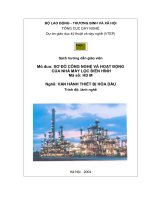 Sơ đồ công nghệ và hoạt động của nhà máy lọc điển hình