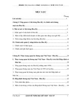 THÚC ĐẨY QUAN HỆ THƯƠNG MẠI VIỆT MỸ