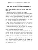 TỔNG QUAN VỀ CÔNG TY CỔ PHẦN CỒN RƯỢU HÀ NỘI