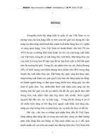 Thưc trạng hoạt động xuất khẩu Tôm của Việt Nam