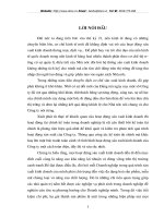 Tổ chức công tác kế toán nguyên liệu, vật liệu tại công ty cơ khí ôtô 3-2