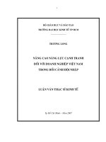 404 Nâng cao năng lực cạnh tranh với doanh nghiệp Việt Nam trong bối cảnh hội nhập