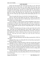 210 Chiến lược marketing nâng cao hiệu quả cung ứng dịch vụ hội chợ - triển lãm của Công ty quảng cáo và hội chợ quốc tế Hà Nội (HADIFA)