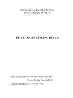 Quản lý băng đĩa CD