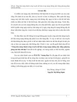 Tăng khả năng thành công truyền dữ liệu trong mạng không dây bằng phương pháp  mã hóa dữ liệu