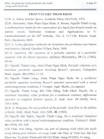 Phương trình Parabolic phi tuyến trong miền hình cầu 8