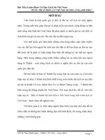 Một số thành lũy tiêu biểu ở Việt Nam trong tiến trình lịch sử Việt Nam