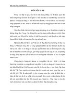 phát triển kinh doanh của Tổng công ty Dung dịch khoan và Hóa phẩm Dầu khí