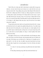 384 Một số kiến nghị nhằm nâng cao hiệu quả của hoạt động Marketing trong kinh doanh khách sạn