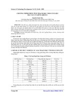 chương trình phân tích thạch học theo tài liệu địa  vật lý giếng khoan