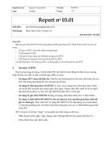 Báo cáo quá trình thiết kế và thi công Đồng hồ thời gian thực RTC (Real Time Clock)