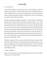 giải pháp nâng cao chât lượng đội ngũ hướng dẫn viên tại công ty TNHH Một Thành Viên Du Lịch Dịch Vụ Công Đoàn Hải Phòng