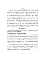 nguyên tắc “ khi xét xử Thẩm phán và Hội thẩm độc lập và chỉ tuân theo pháp luật