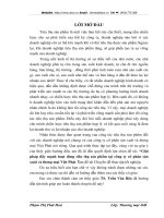 Giải pháp đảy mạnh hoạt động tiêu thụ sản phẩm tại công ty cổ phần sản xuất và thương mại Việt Phát