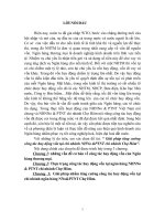 Giải pháp tăng cường công tác huy động vốn tại chi nhánh NHNo &PTNT chi nhánh Chợ Hôm