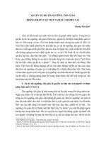 QUYỀN TỰ DO TÍN NGƯỠNG, TÔN GIÁO  TRONG PHÁP LUẬT VIỆT NAM TỪ 1945 ĐẾN NAY